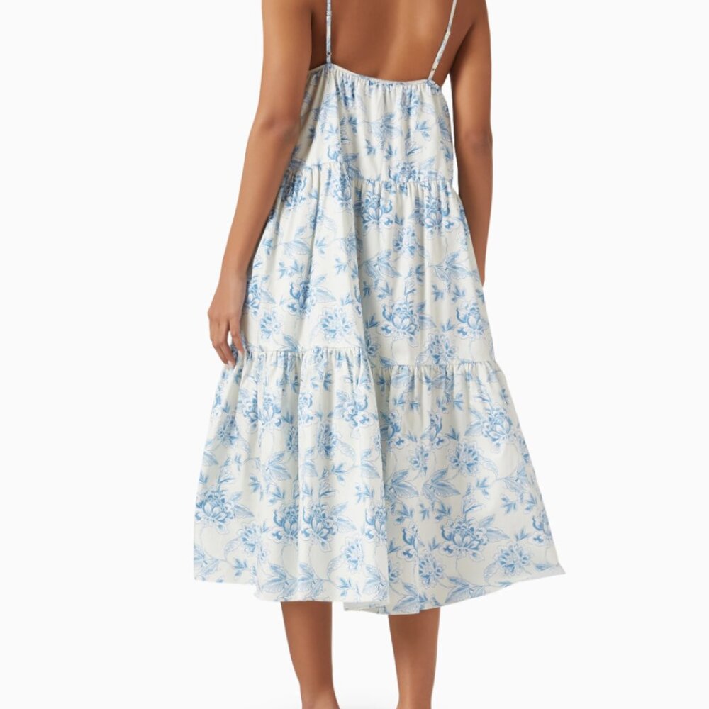 The Addison Dress solid & striped - Picture 3 of 4